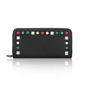 Daytime Diva Black Studded Purse