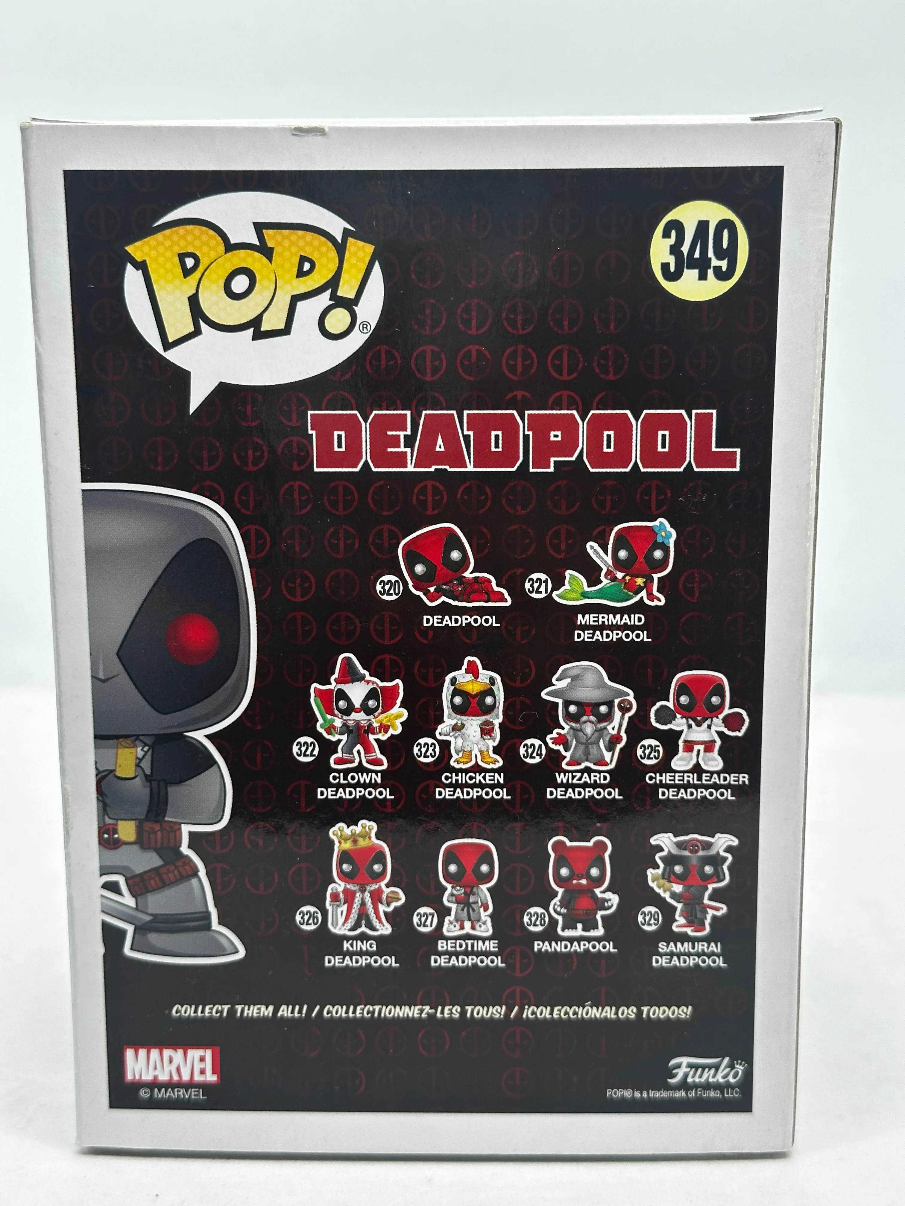 Deadpool - Deadpool (Grey) with Chimichanga #349 Pop! Vinyl