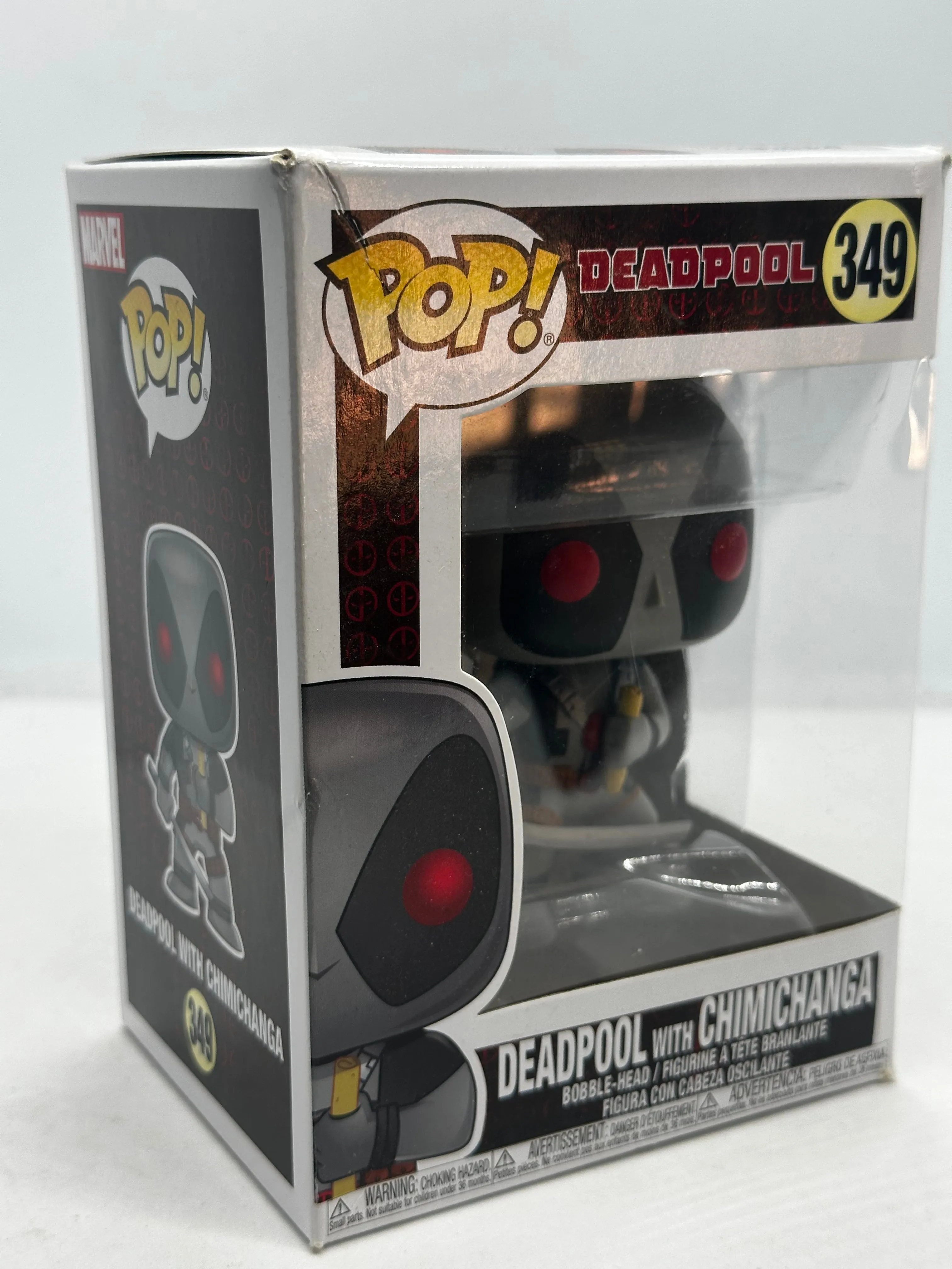 Deadpool - Deadpool (Grey) with Chimichanga #349 Pop! Vinyl
