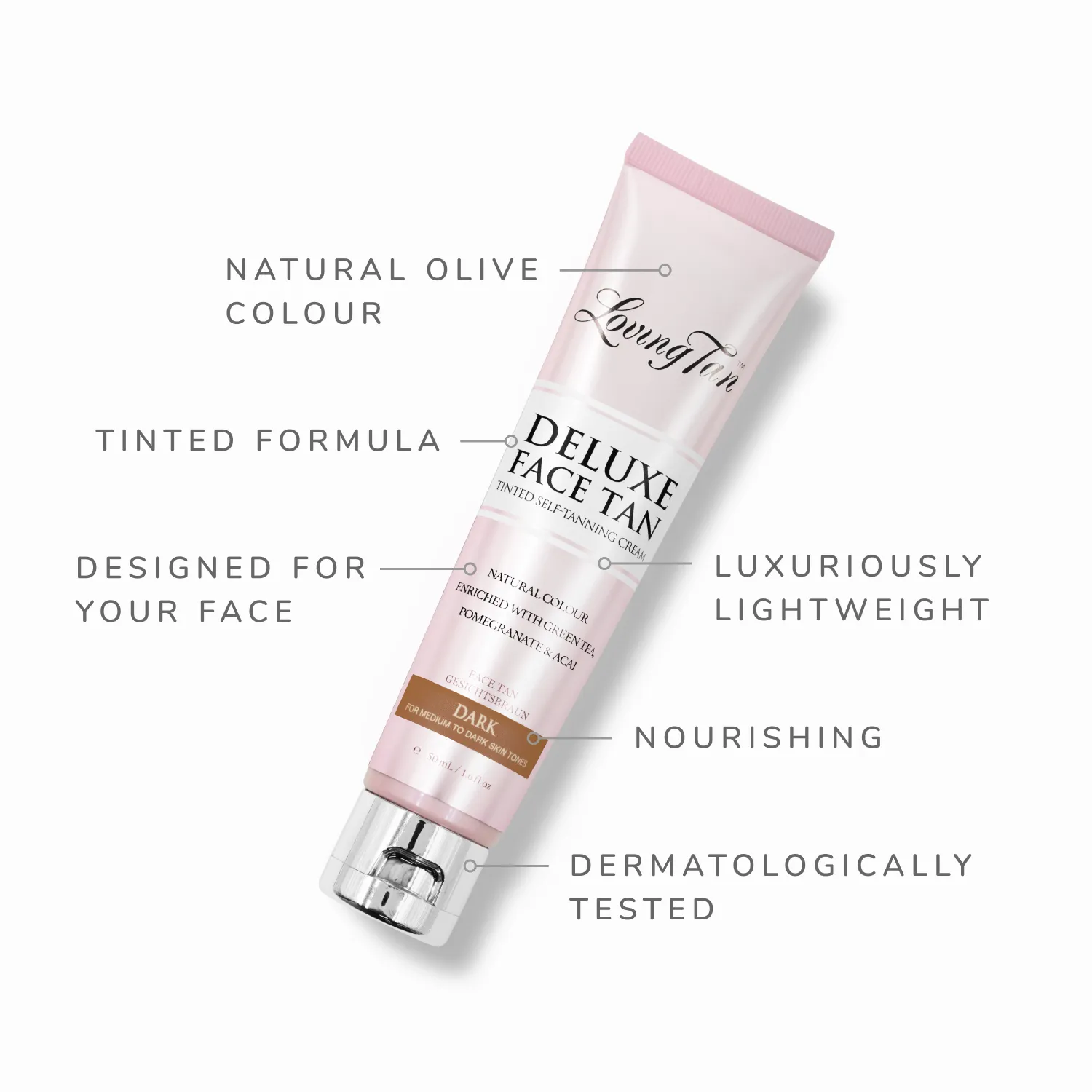 Deluxe Face Tan Dark