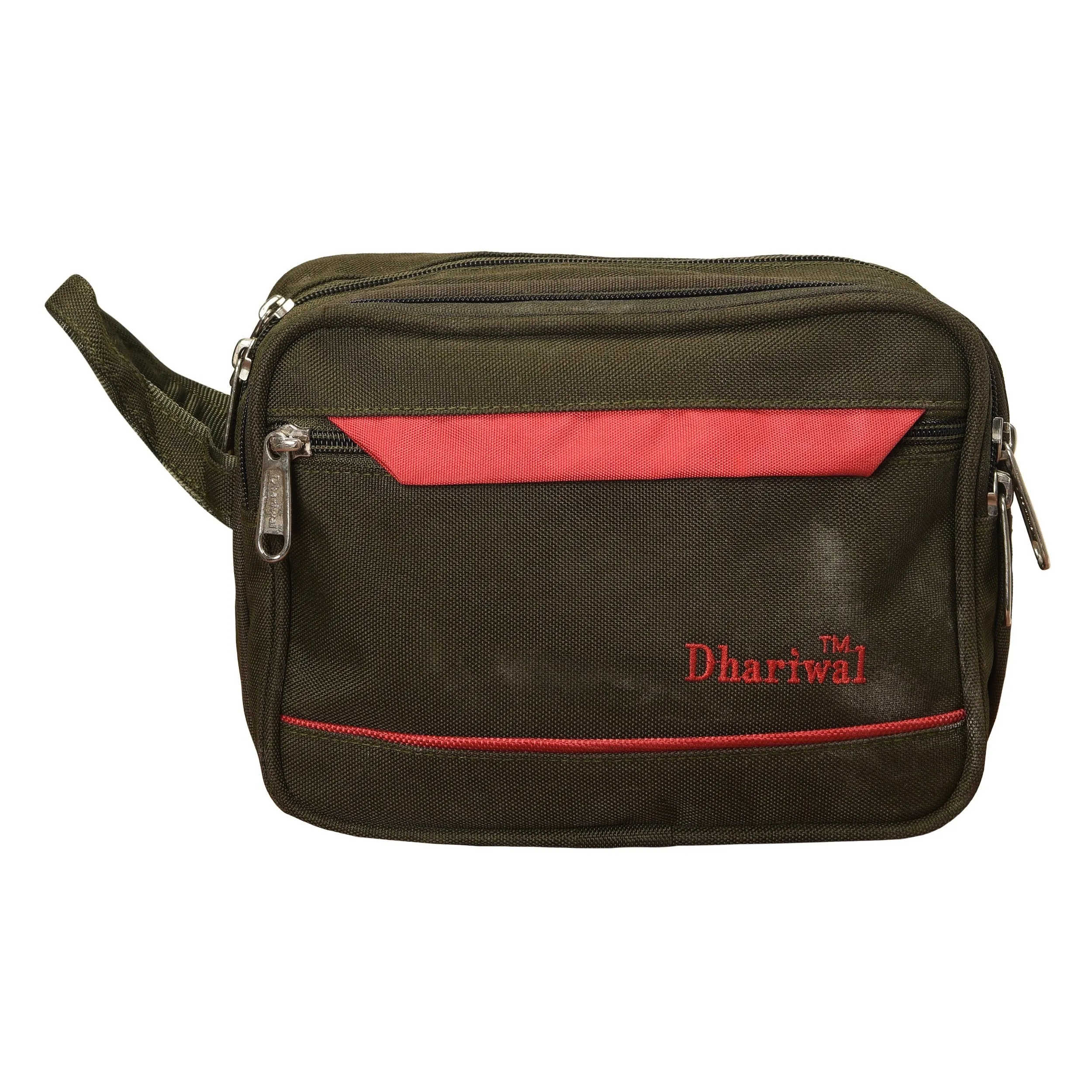 Dhariwal Cash Pouch for Cash, Keys, Shaving Kit, Cosmetics, Gadgets - BIG SHK-1101 Large