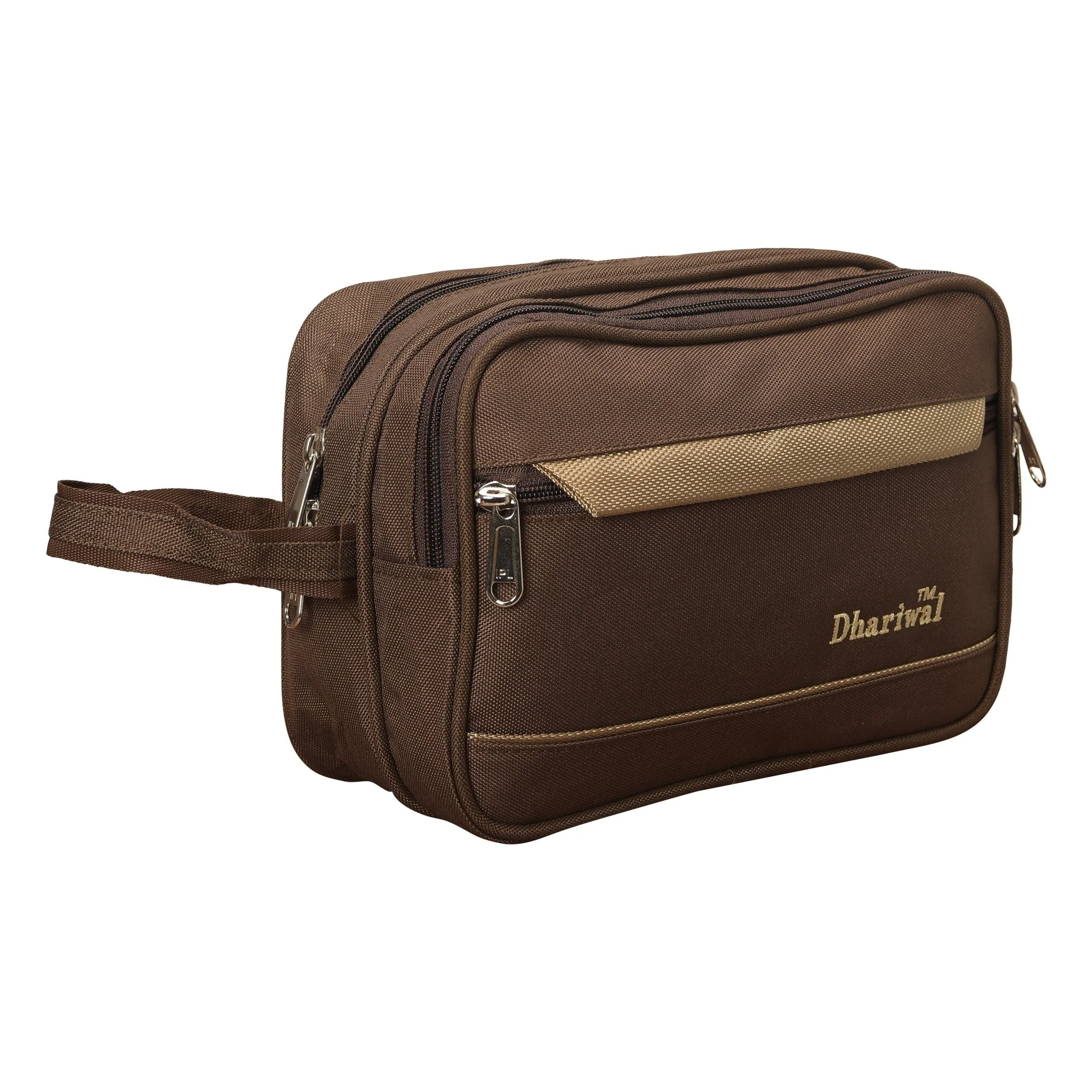 Dhariwal Cash Pouch for Cash, Keys, Shaving Kit, Cosmetics, Gadgets - BIG SHK-1101 Large