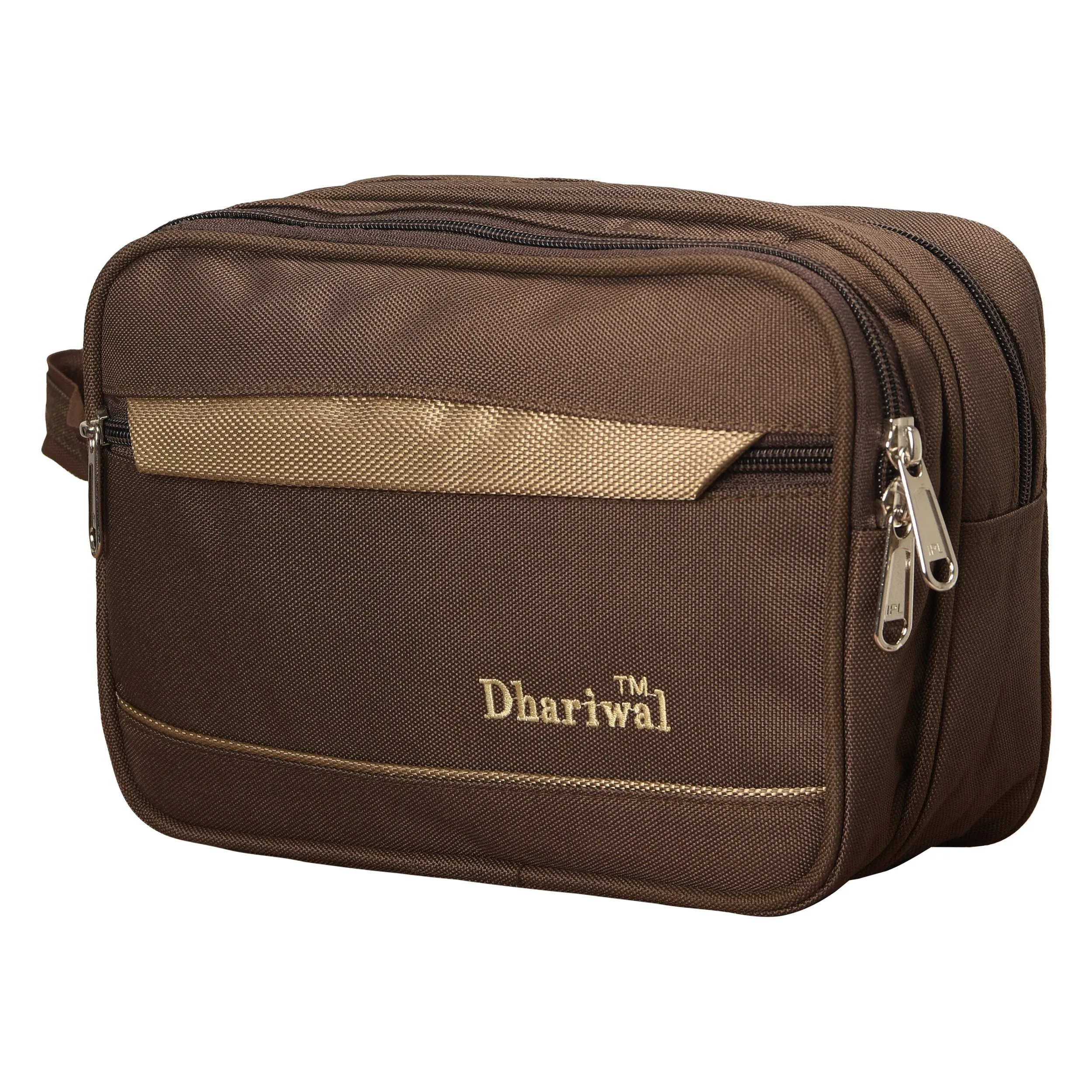 Dhariwal Cash Pouch for Cash, Keys, Shaving Kit, Cosmetics, Gadgets - BIG SHK-1101 Large