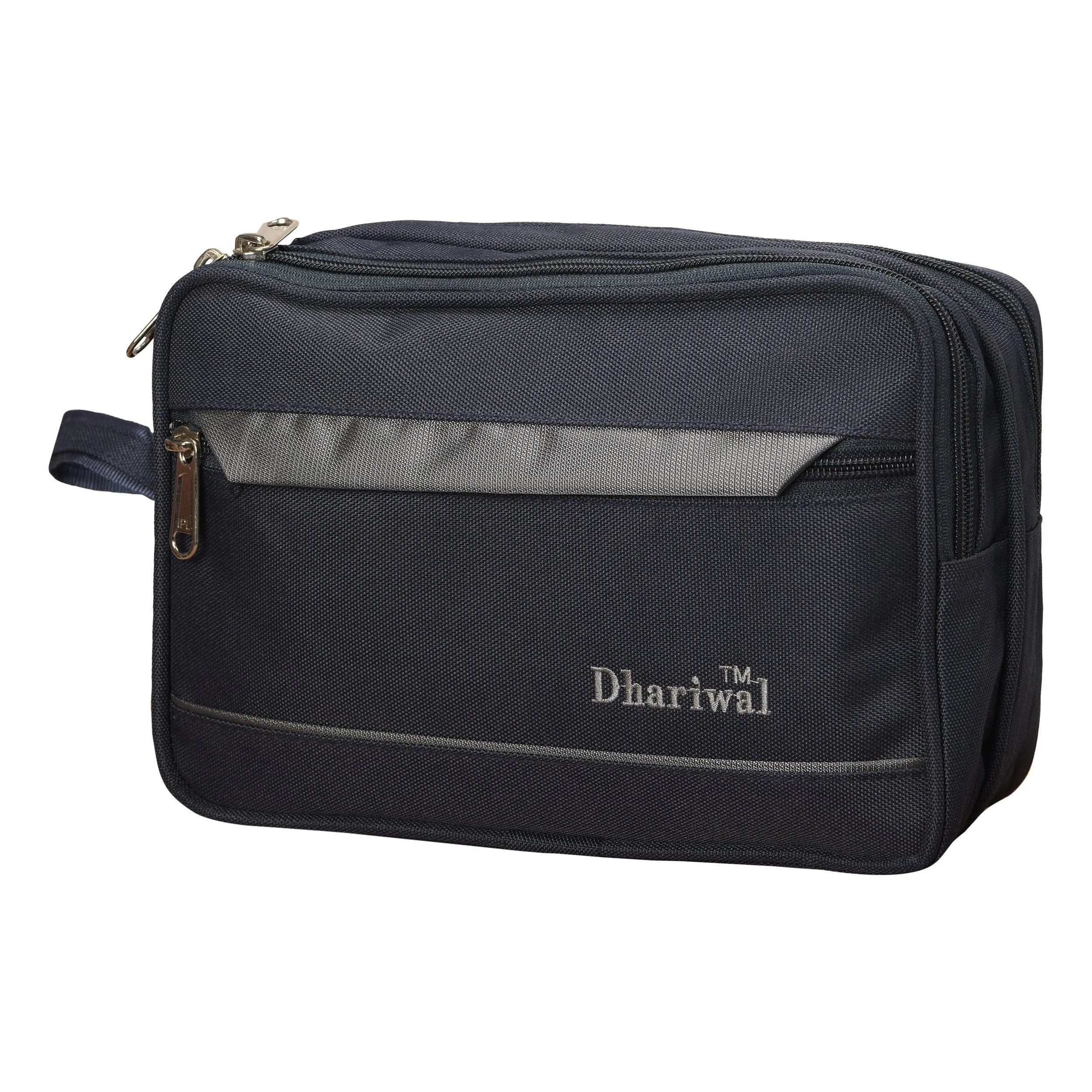 Dhariwal Cash Pouch for Cash, Keys, Shaving Kit, Cosmetics, Gadgets - BIG SHK-1101 Large