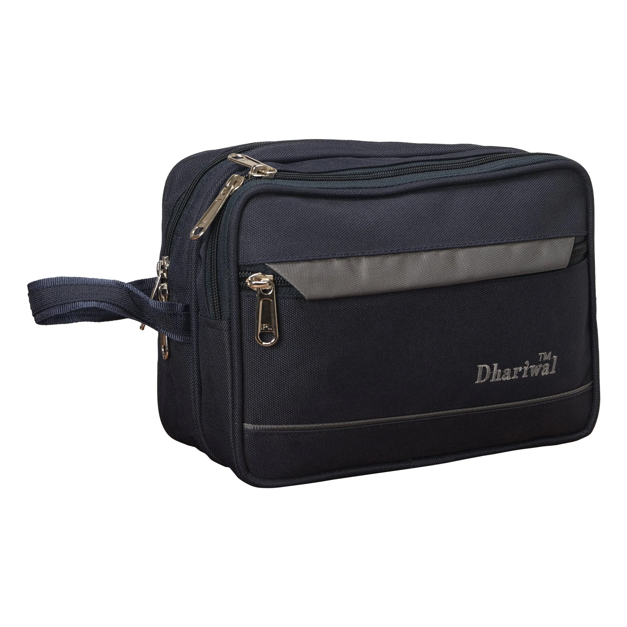 Dhariwal Cash Pouch for Cash, Keys, Shaving Kit, Cosmetics, Gadgets - BIG SHK-1101 Large