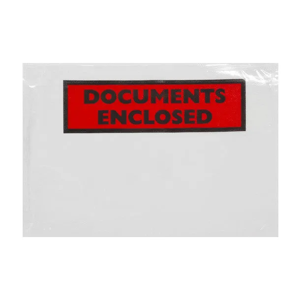 Document Enclosed Envelopes