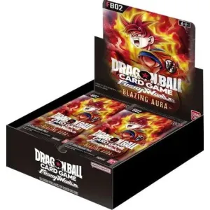 Dragon Ball Super Trading Card Game Fusion World 02 Blazing Aura Booster pack FB02 [ENGLISH, 24 Packs]