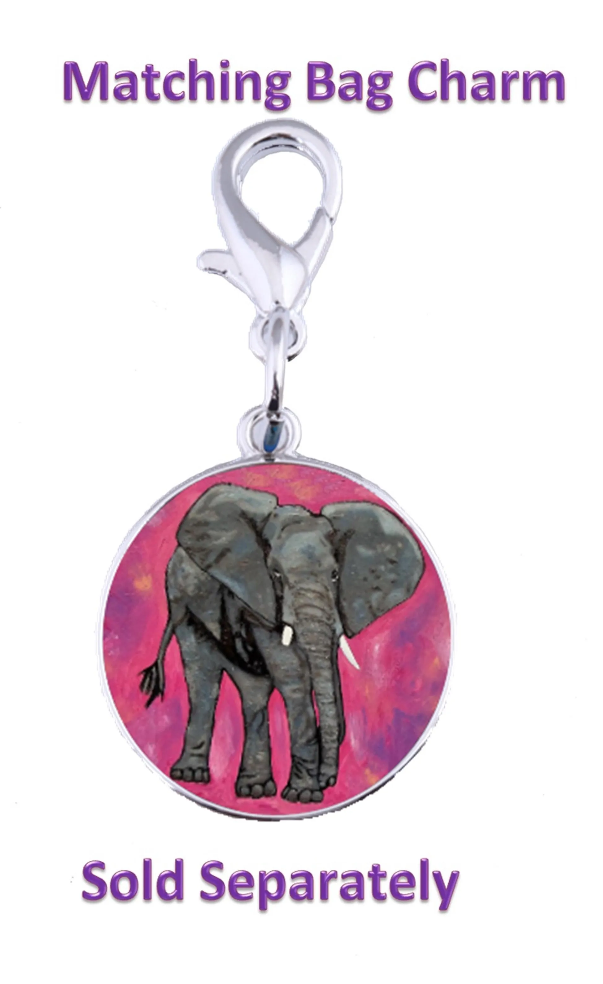 Elephant Large Cross Body Bag - Kelly