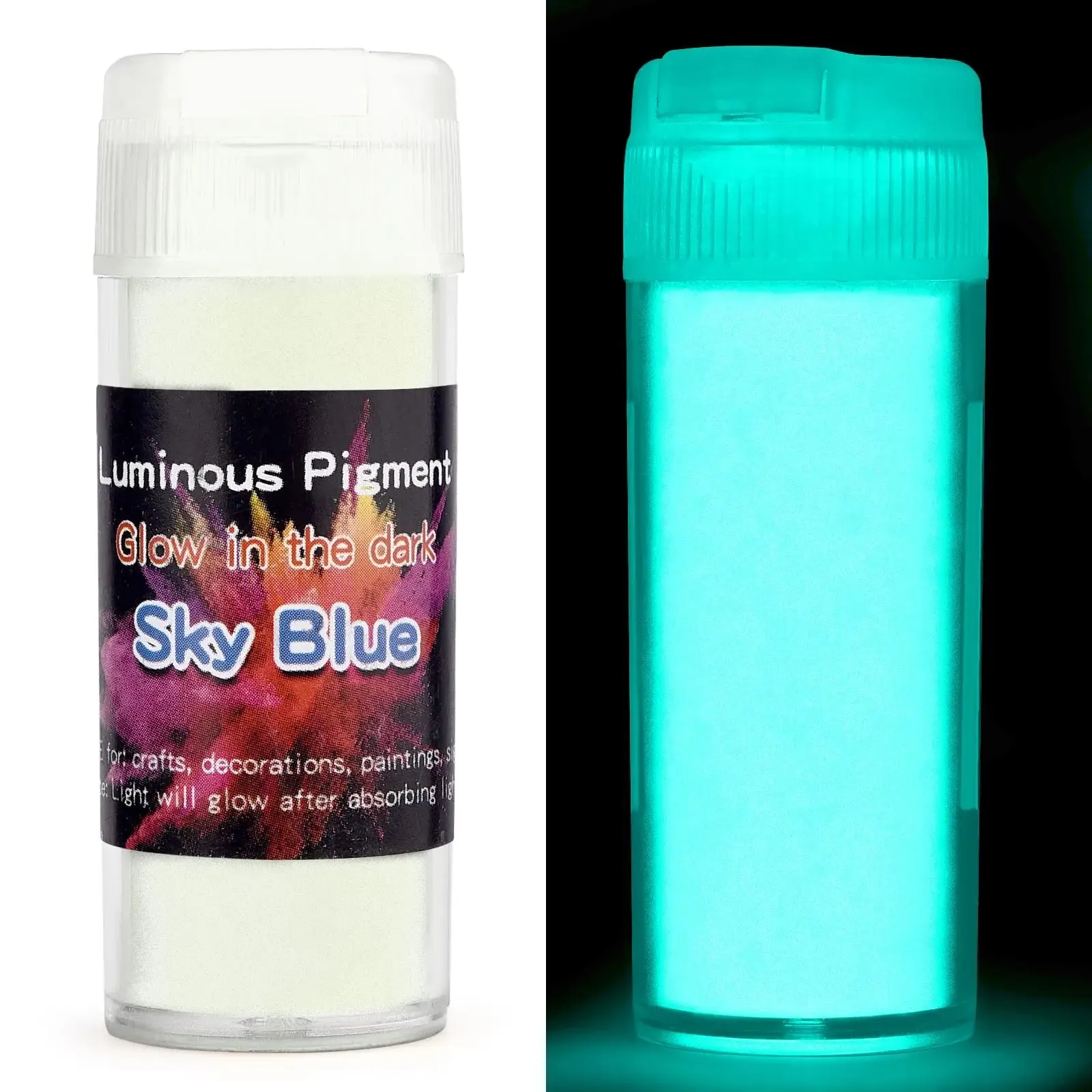 ELMAS Luminous Epoxy Resin Pigment Powder for DIY Jewelry