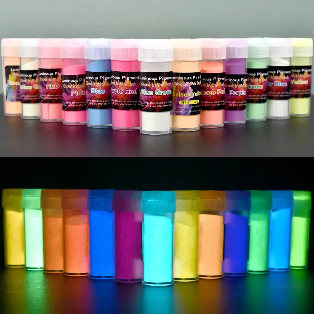 ELMAS Luminous Epoxy Resin Pigment Powder for DIY Jewelry