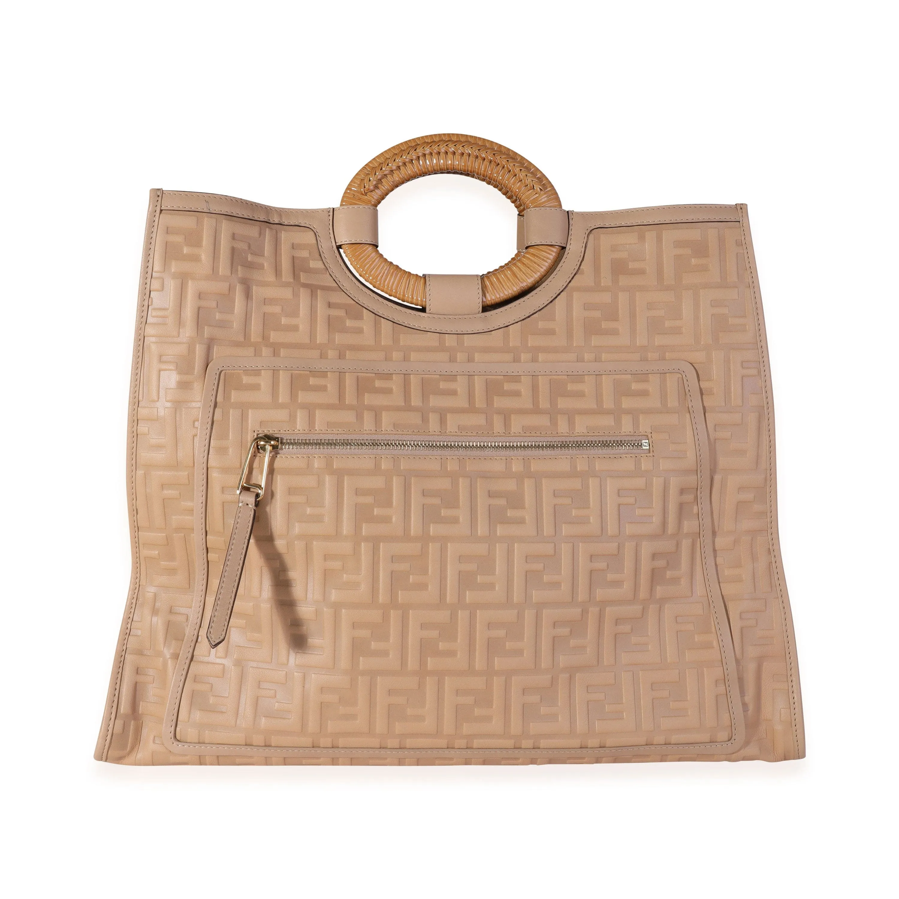Fendi Runaway FF 1974 Large Shopping Tote