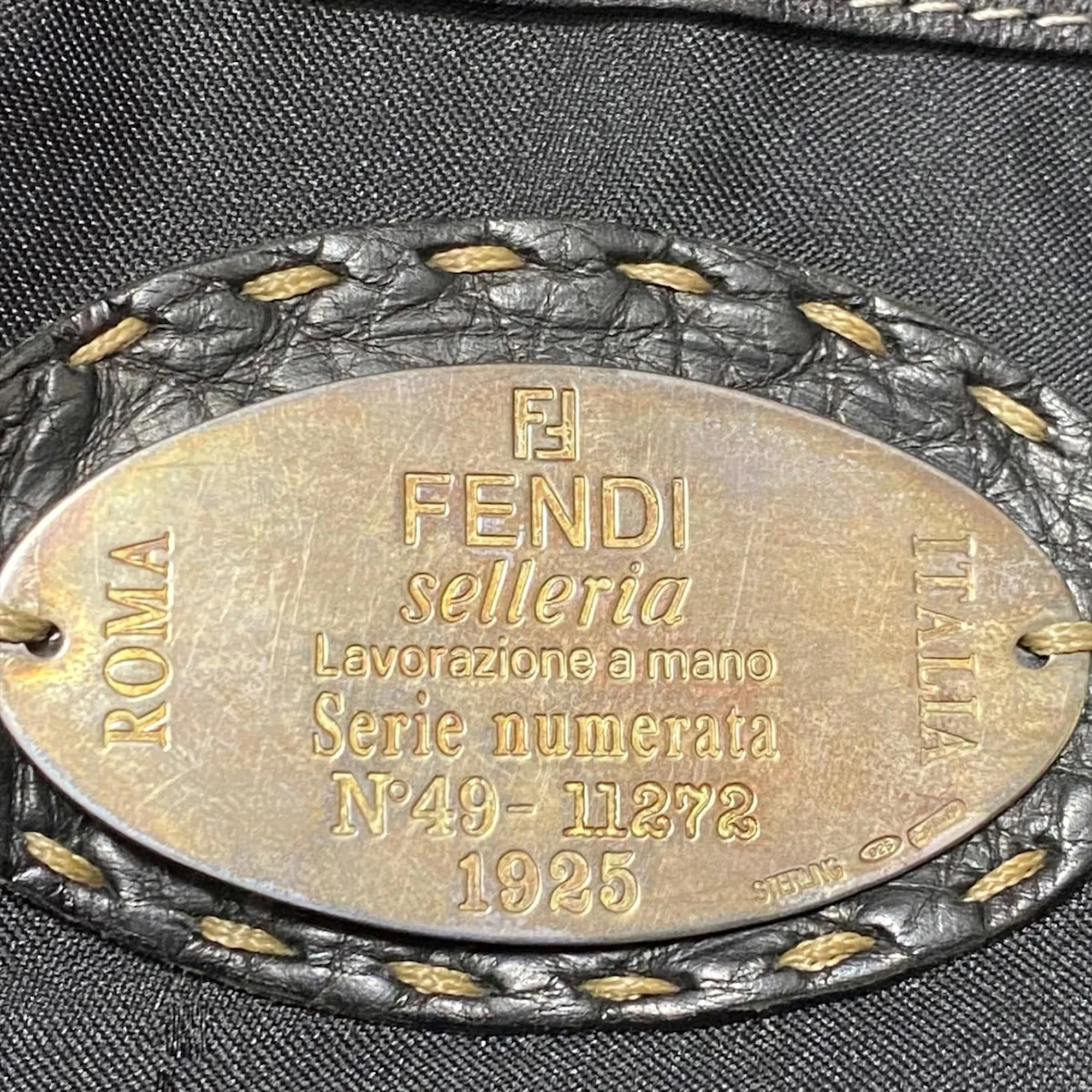 Fendi Studded Selleria Tote (SHG-YuCGLH)