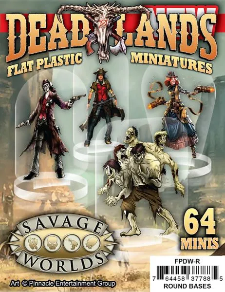 Flat Plastic Miniatures: Deadlands