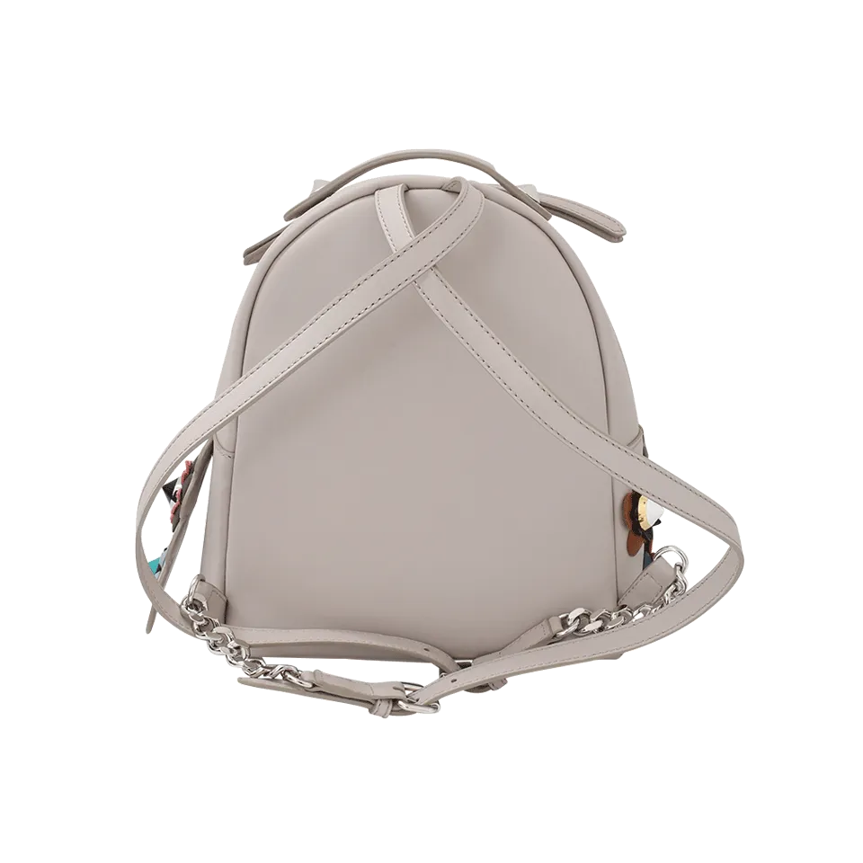 Floral Studded Backpack
