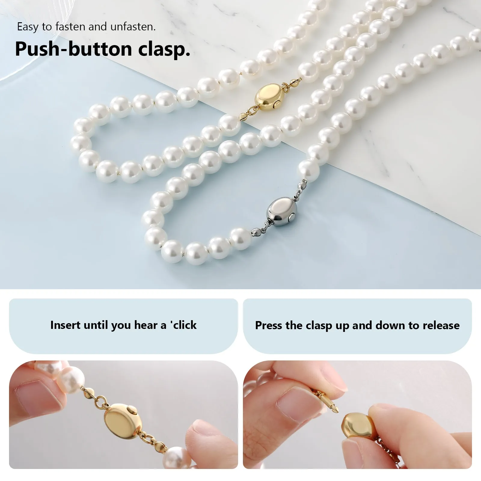 Freshwater Pearl Necklace for Women 0302 KRKC