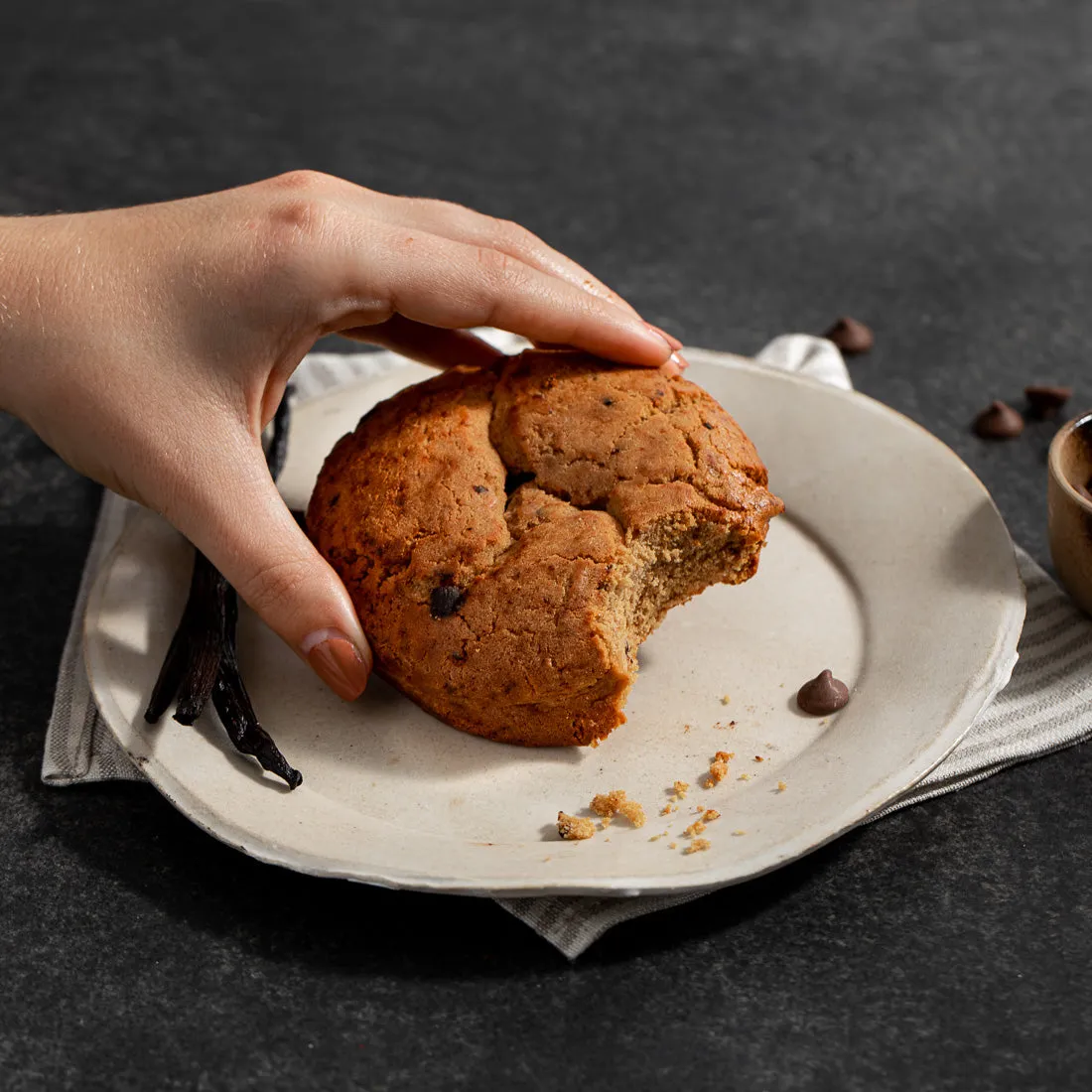 FUEL'D Vanilla Choc Chip High Protein Cookie