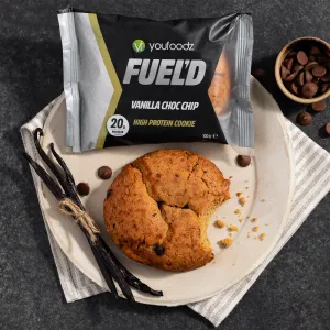 FUEL'D Vanilla Choc Chip High Protein Cookie
