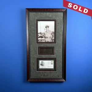 General Douglas MacArthur - Framed with signature - "Duty, honor, country . . ."