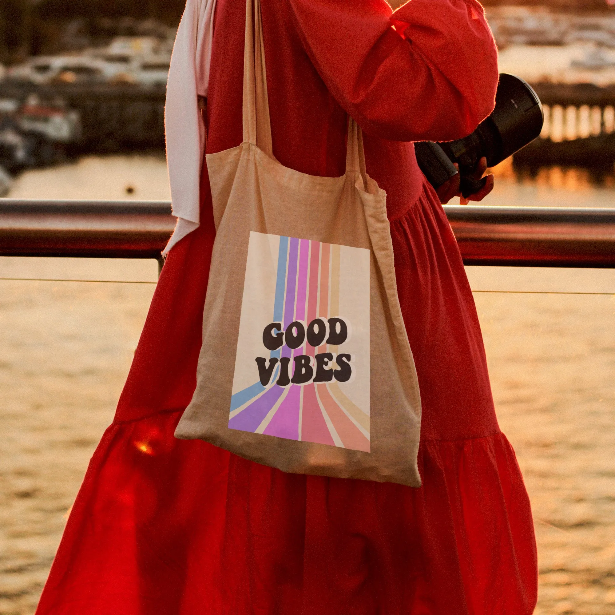 Good Vibes Tote Bag