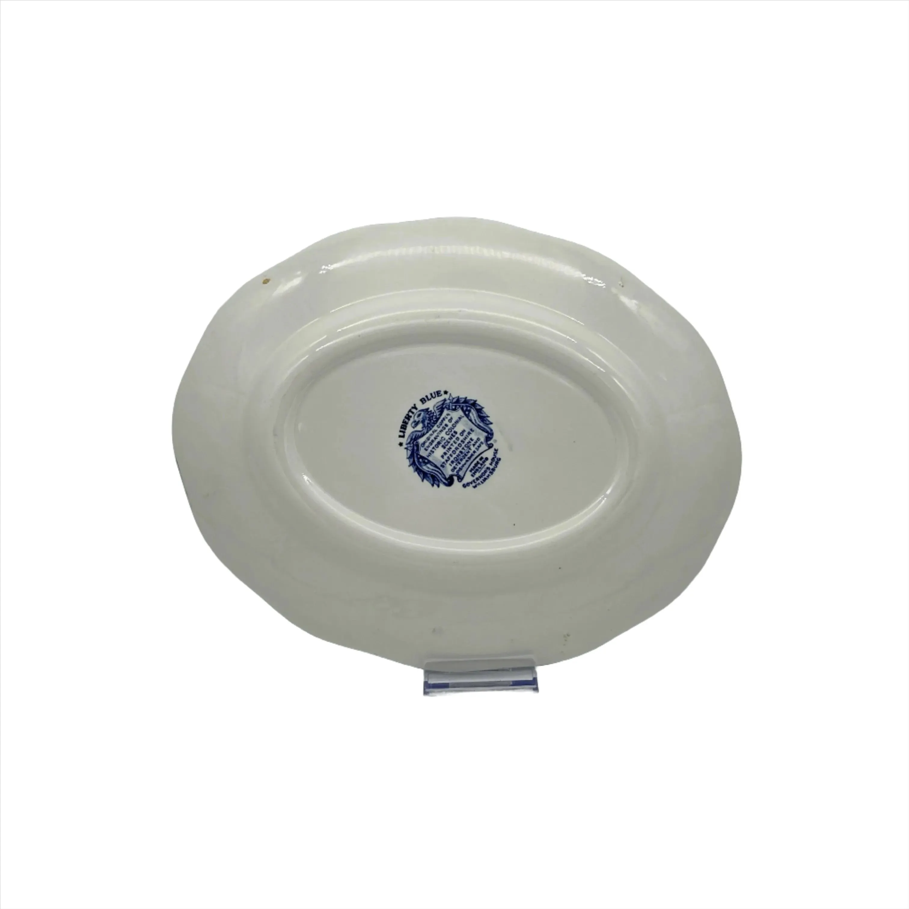 Governor's House - Williamsburg - Liberty Blue China small platter
