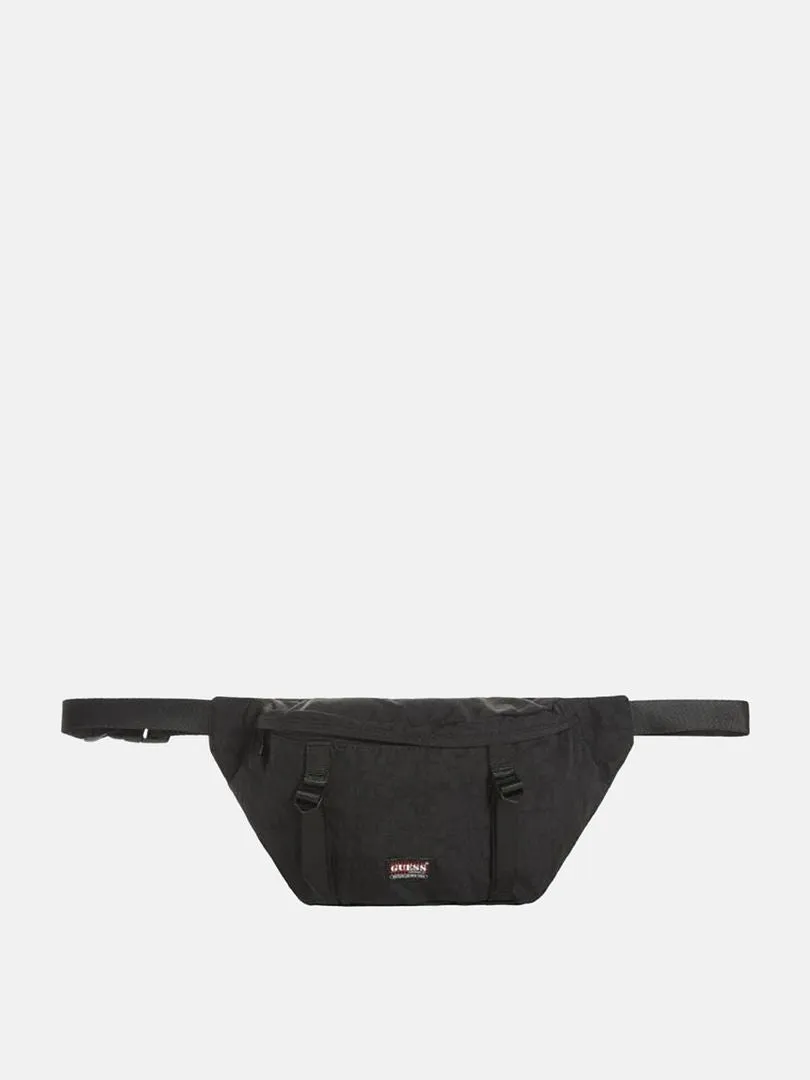 GUESS ORIGINALS LOGO NYLON FANNY BAG