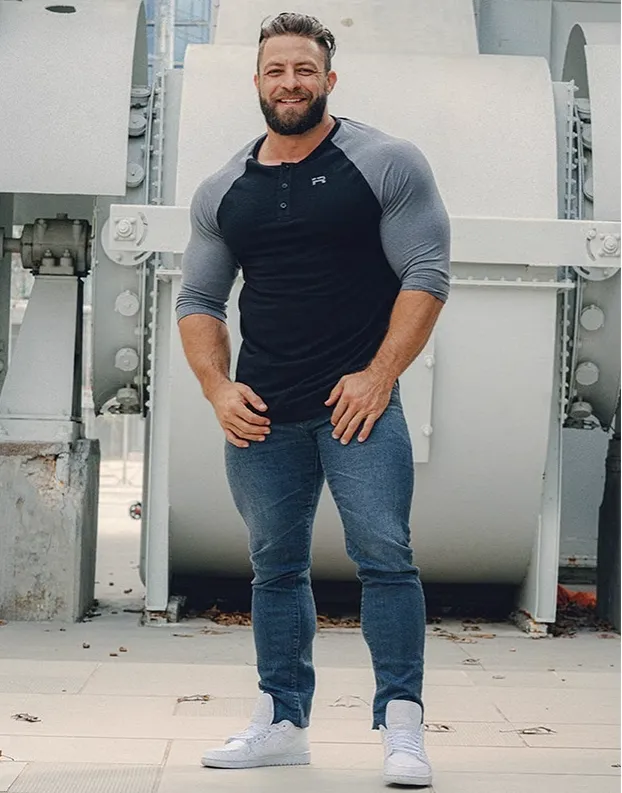 GYM BUDDY POWERLIFTING LONG SLEEVE T SHIRT