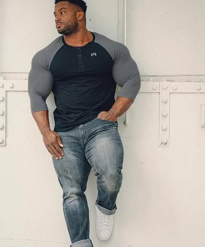 GYM BUDDY POWERLIFTING LONG SLEEVE T SHIRT