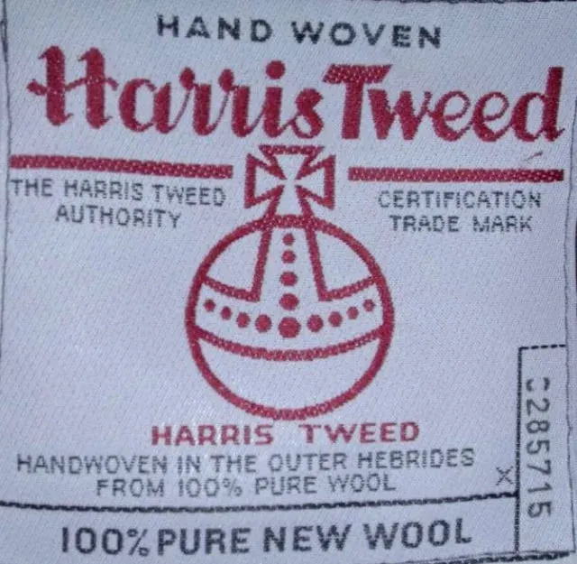 Harris Tweed Small Crossbody Shoulder Purse Bag - Royal Stewart Tartan Plaid