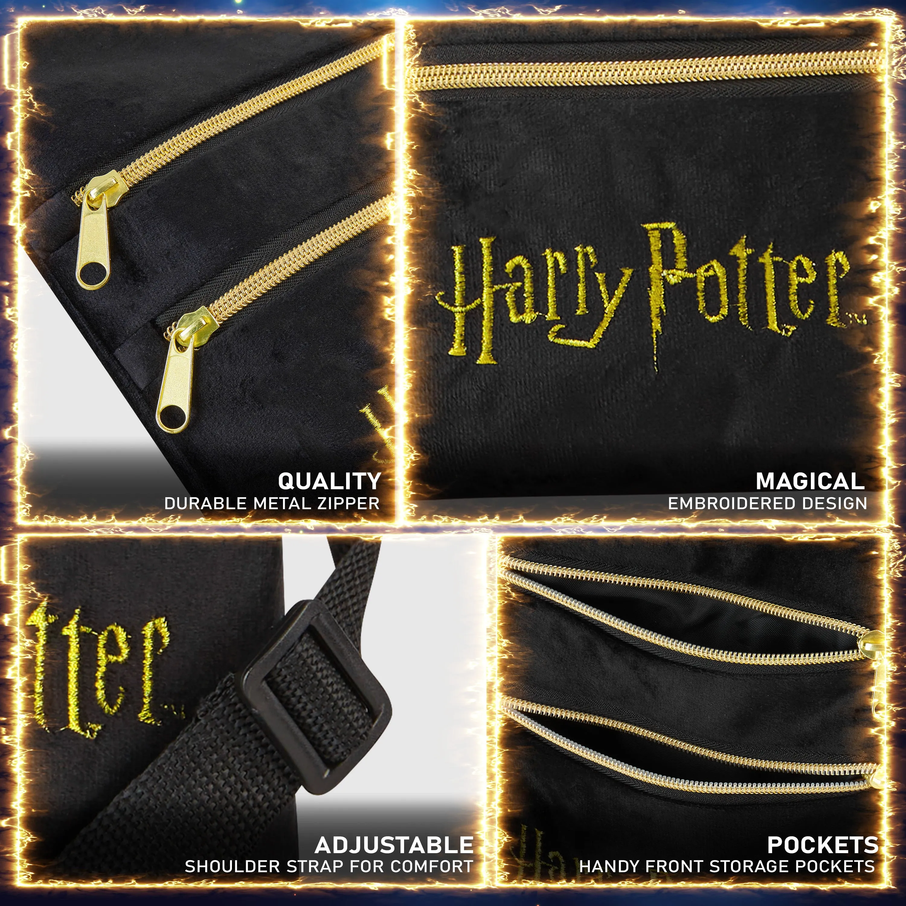 Harry Potter Bag Cross Body Bag, Women Girls Handbag
