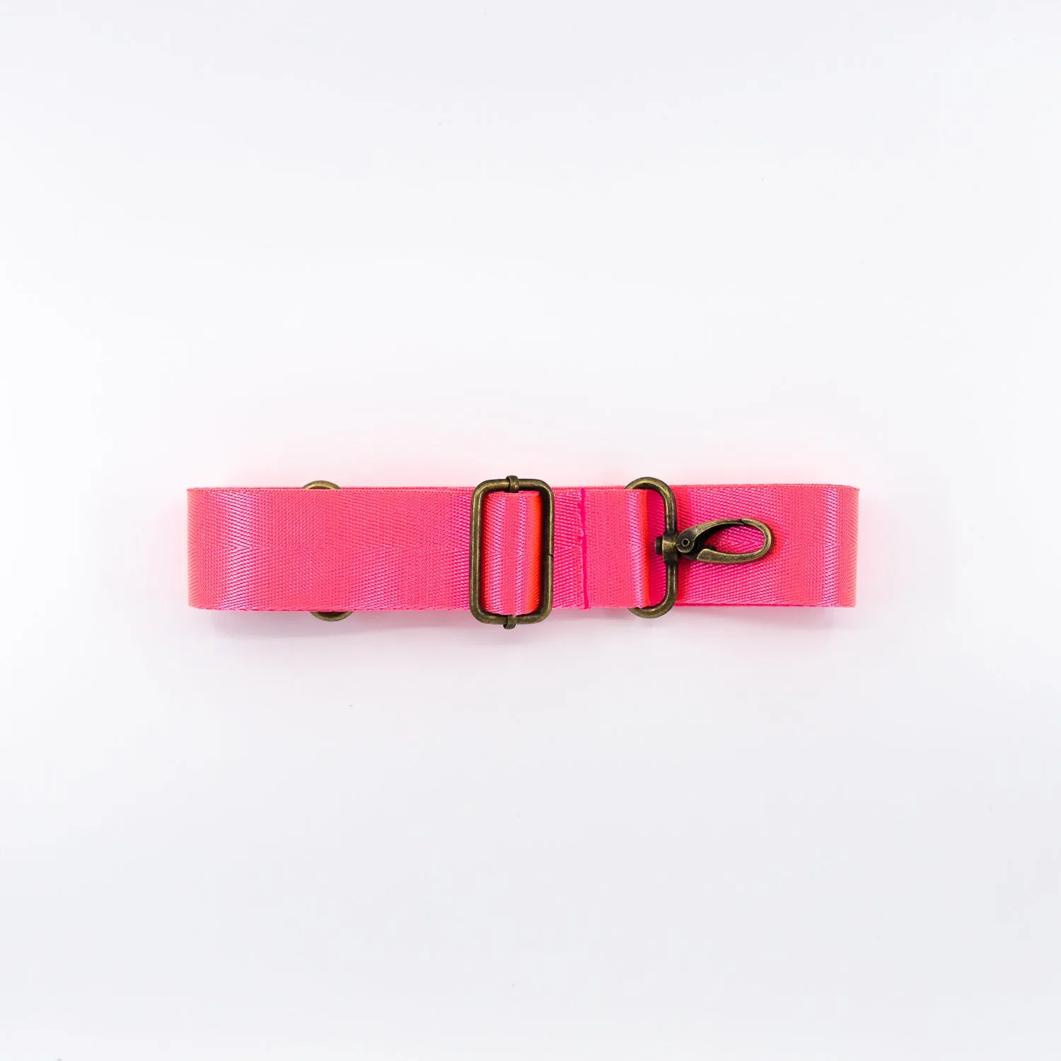 Hot Pink Seatbelt Detachable Strap