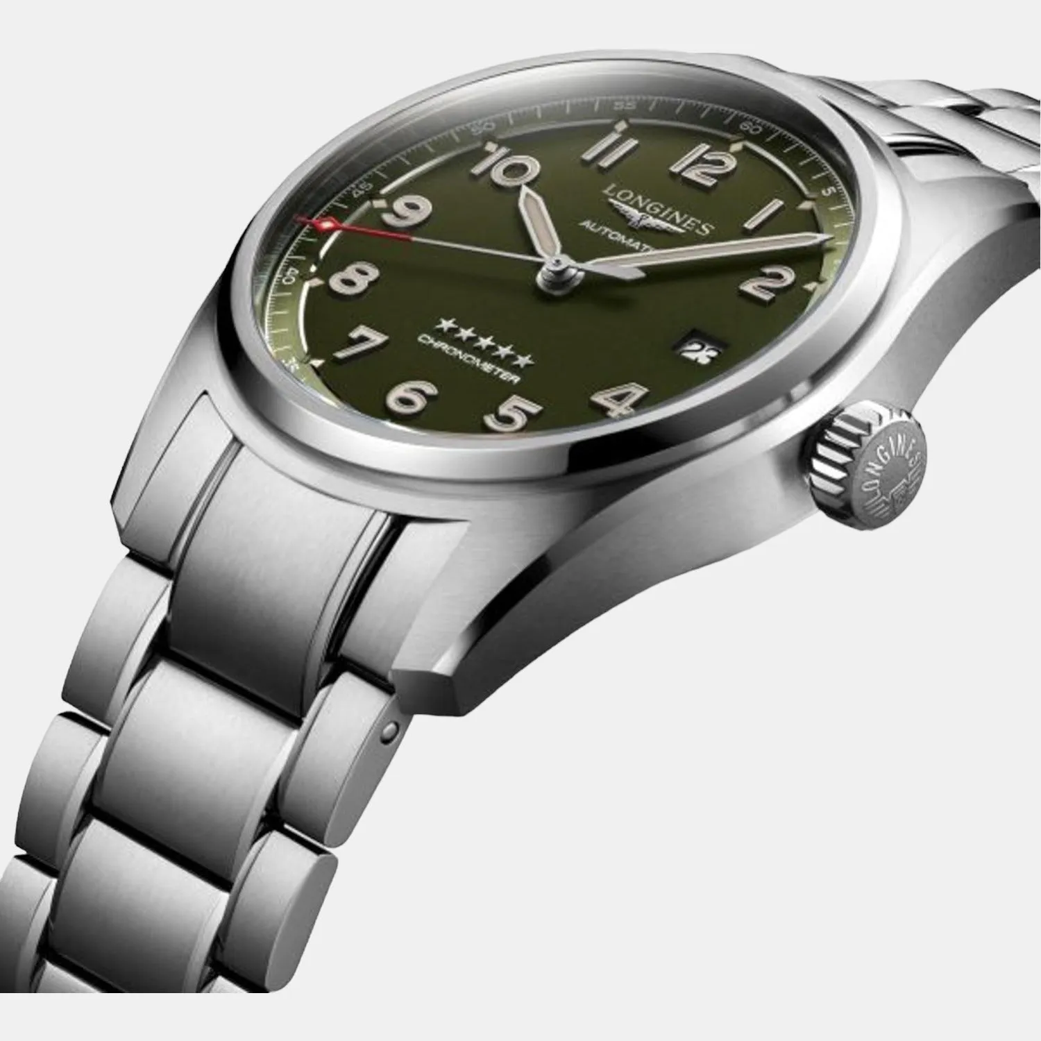 Hydroconquest Men Analog Stainless Steel Watch L38104036