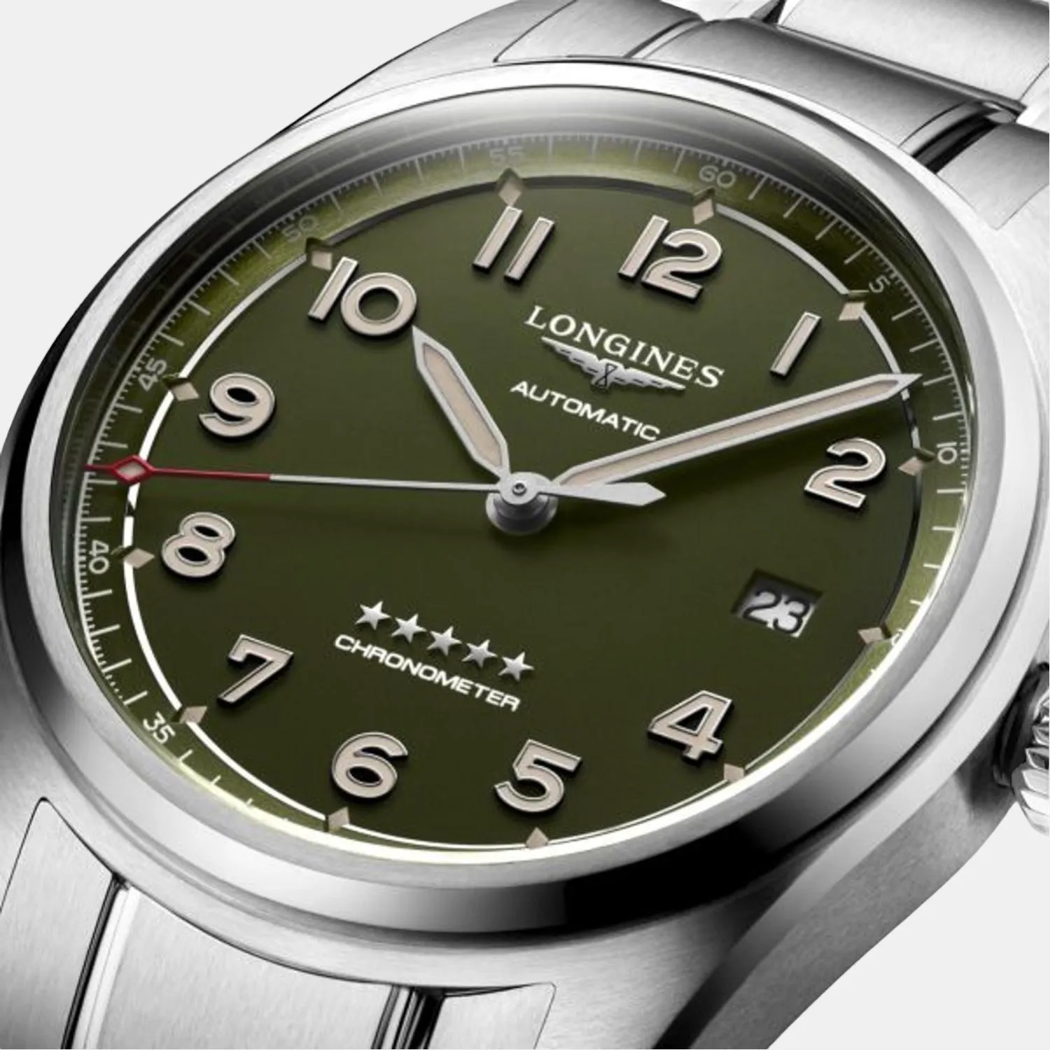 Hydroconquest Men Analog Stainless Steel Watch L38104036