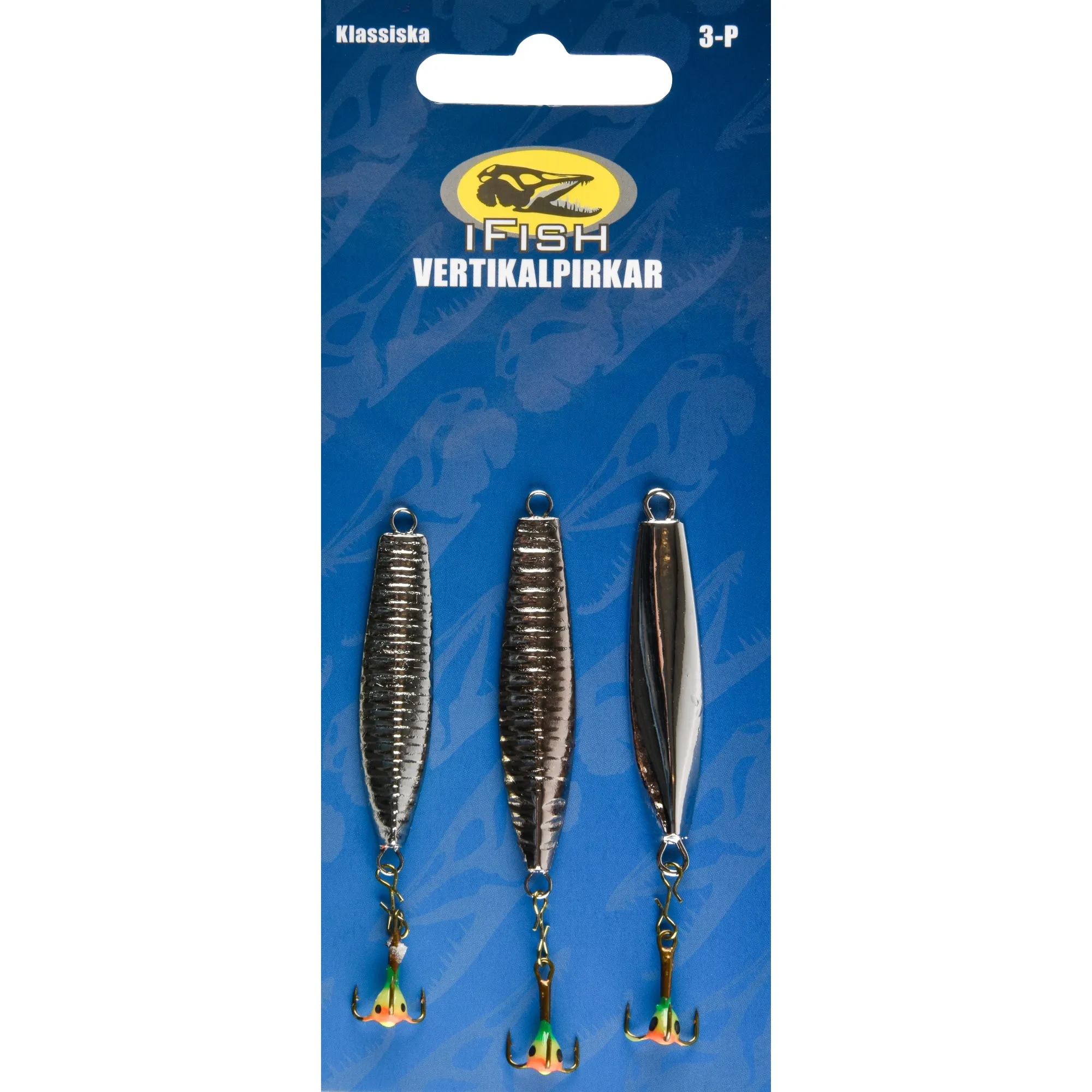 iFish Vertikalpirk 3-pack NoColour | Buy iFish Vertikalpirk 3-pack NoColour here | Outnorth