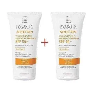 IWOSTIN Solecrin SPF50  protective emulsion 100ml x 2 pack (DUOPACK)