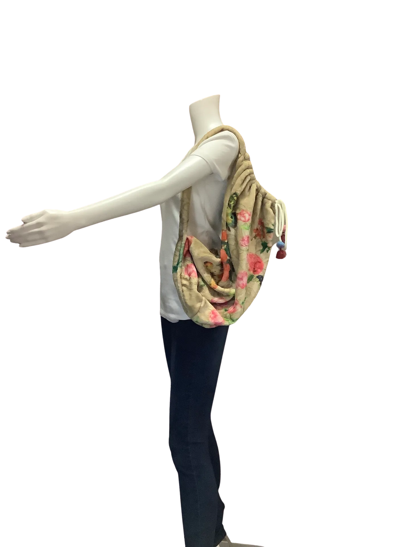 Johnny Was Lumano Cozy Fleece Shoulder Bag