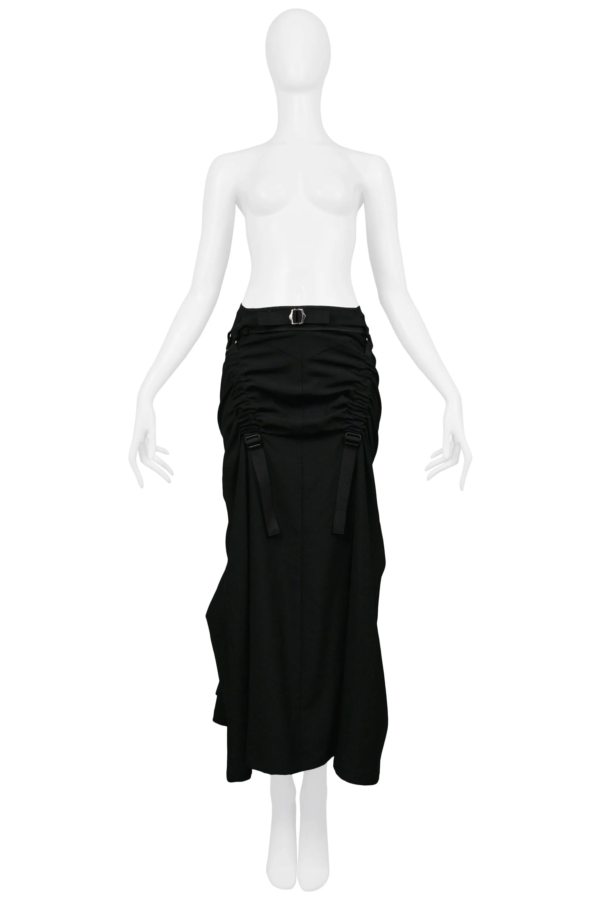 JUNYA WATANABE BLACK PARACHUTE SKIRT 2003