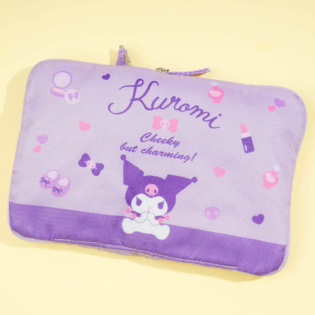 Kuromi Overload Folding Duffel Bag
