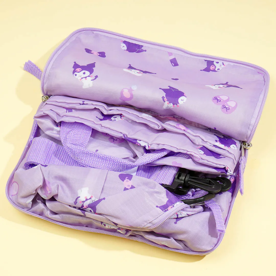 Kuromi Overload Folding Duffel Bag