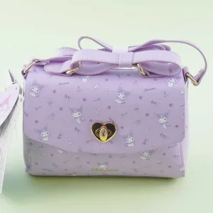 Kuromi’s Favorite Things Lilac Faux Leather Shoulder Bag