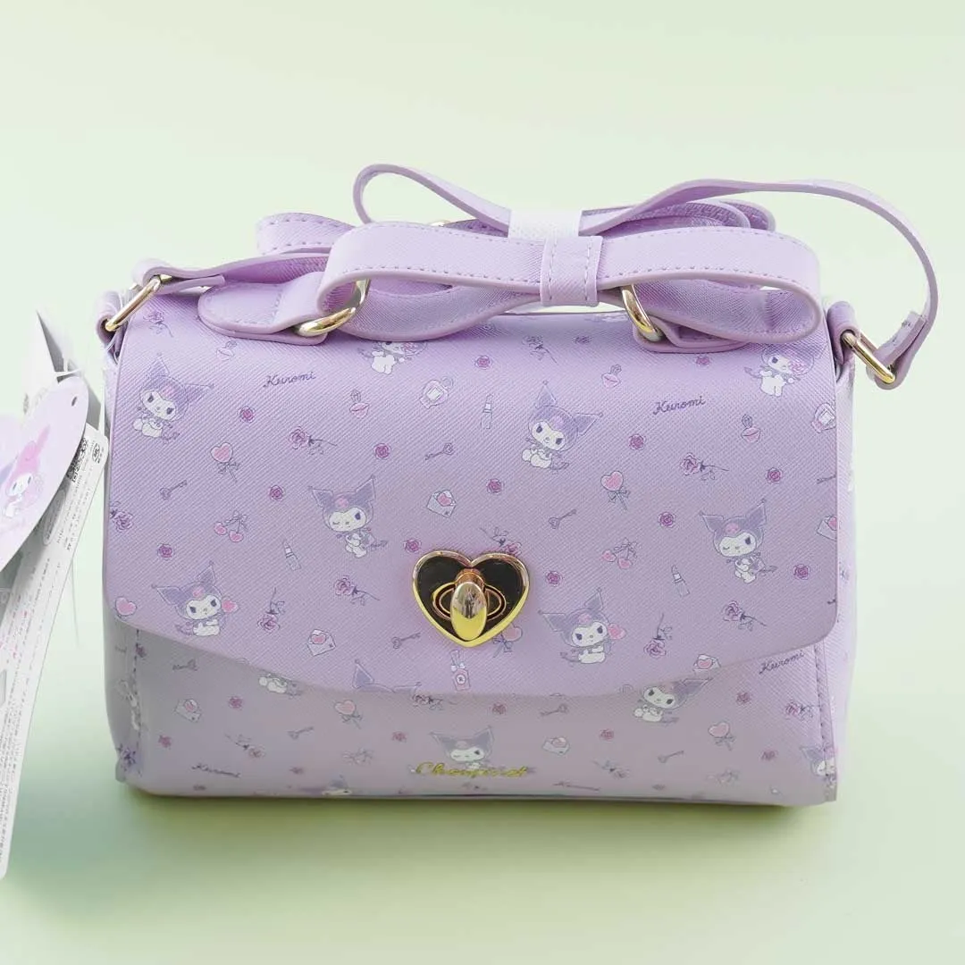 Kuromi’s Favorite Things Lilac Faux Leather Shoulder Bag