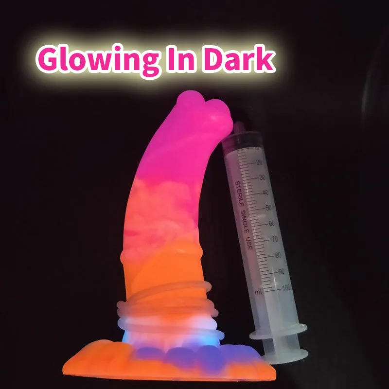 Large Animal Luminous Horse Dildo