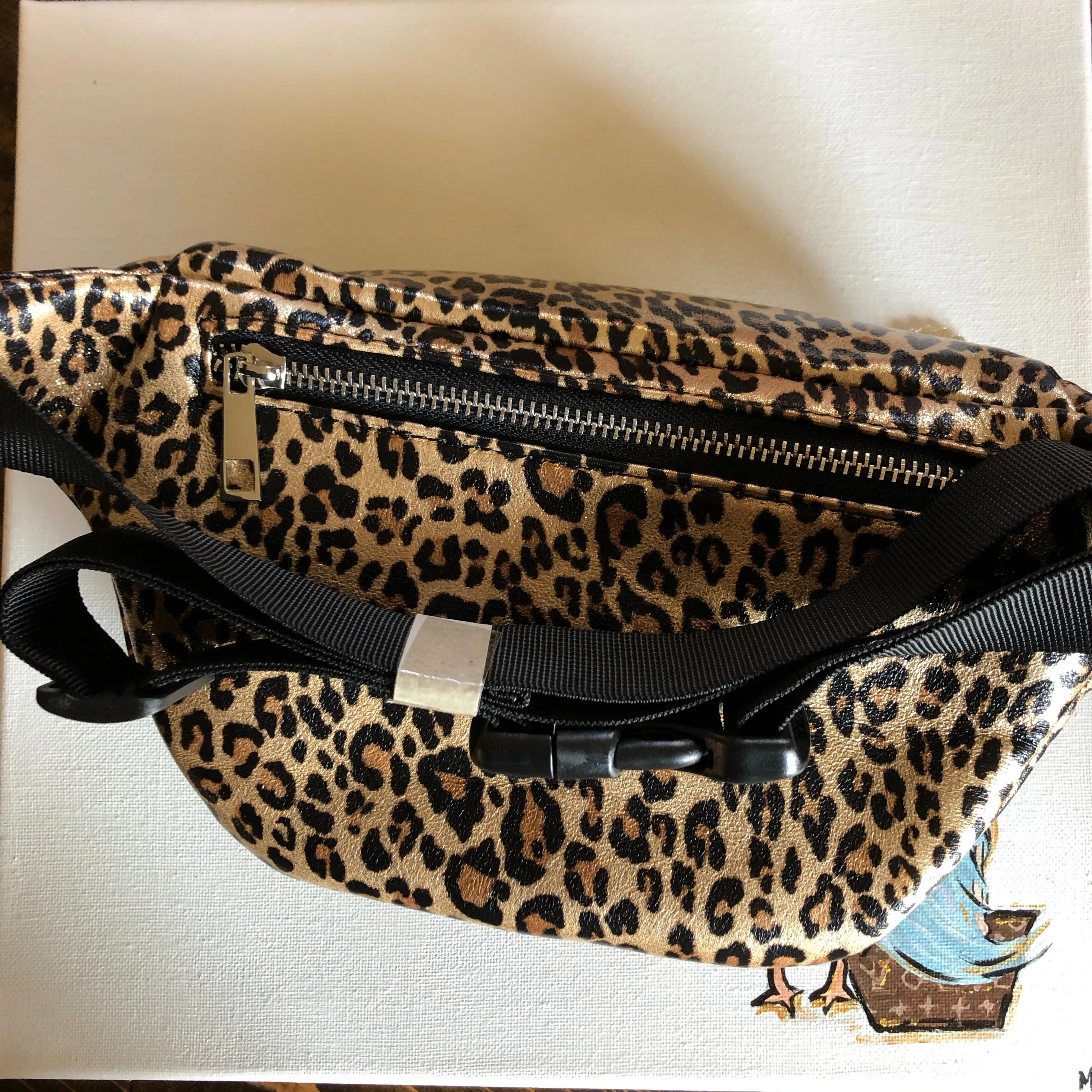 Leopard Fanny Pack Bag