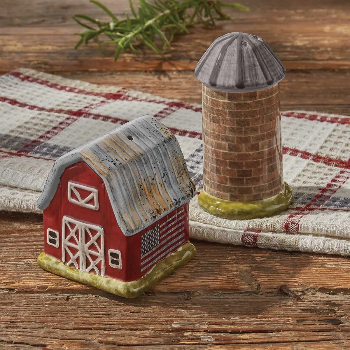 Life On The Farm Salt & Pepper Shaker Set
