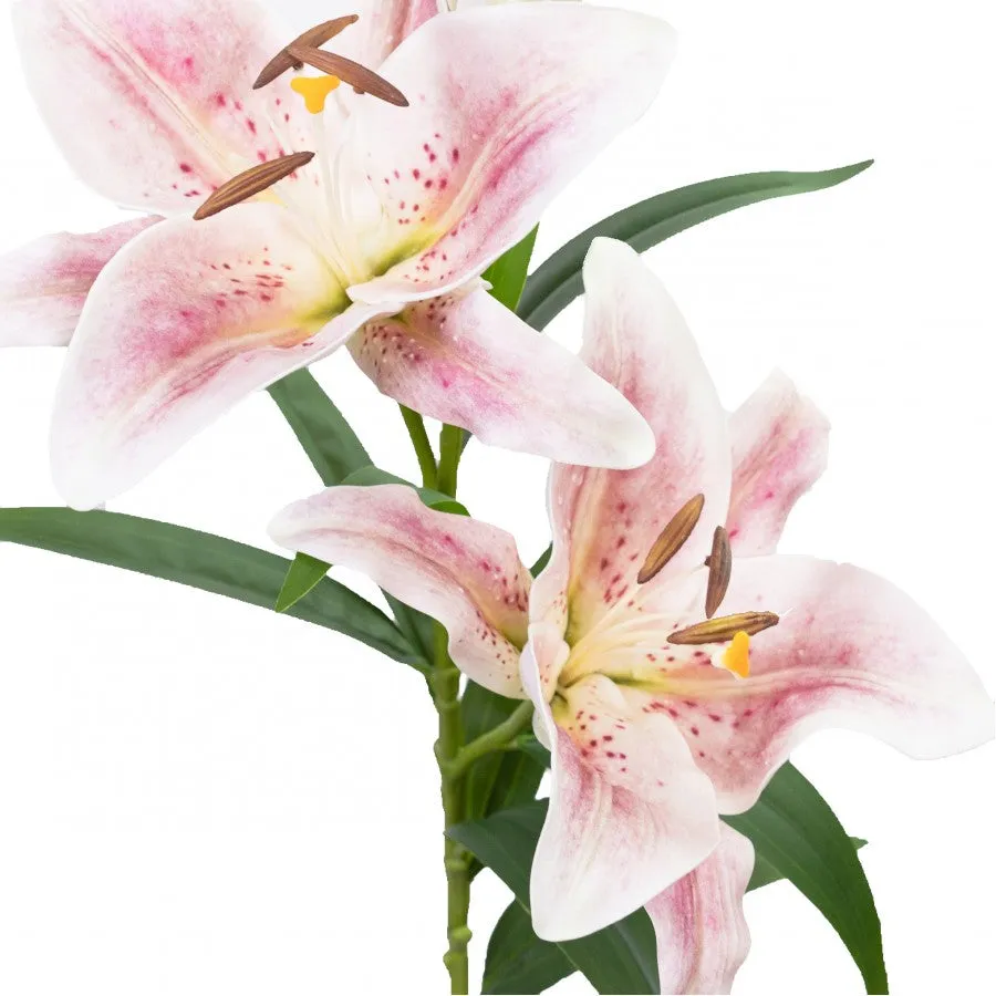 Lily Spray Dusky Pink