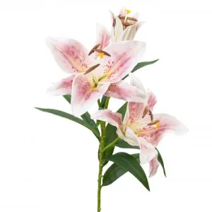 Lily Spray Dusky Pink