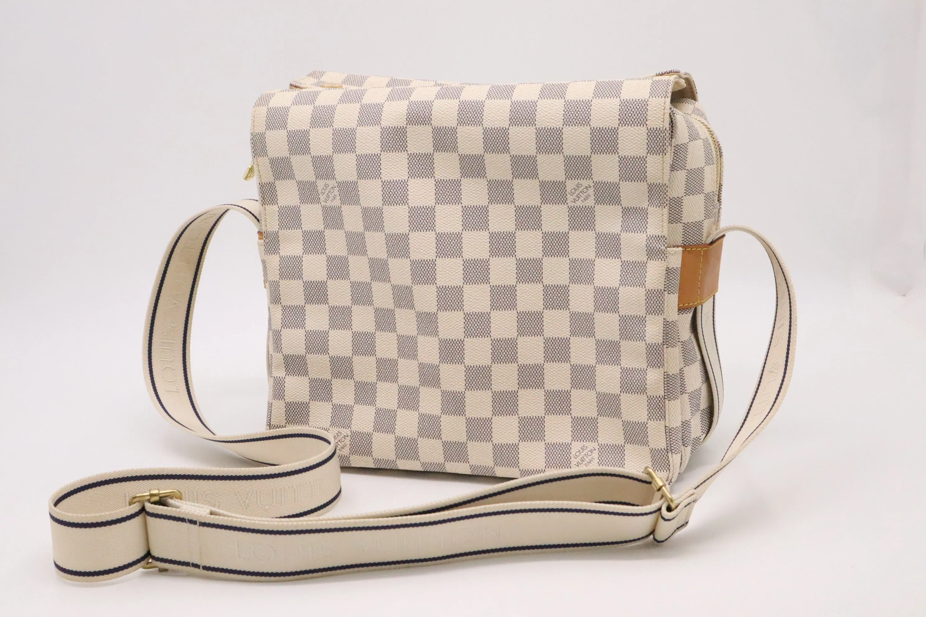 Louis Vuitton Naviglio in Damier Azur Canvas