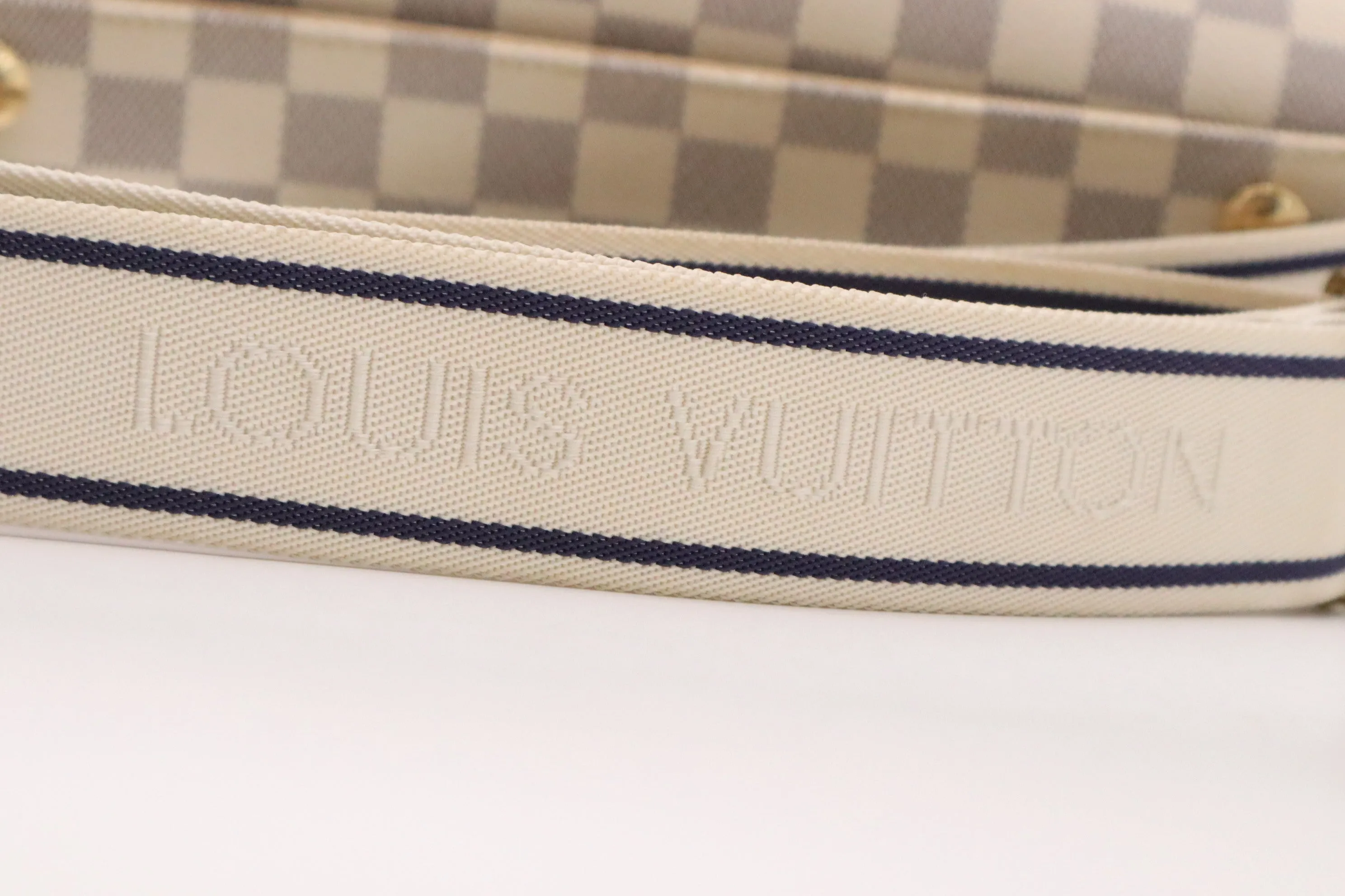 Louis Vuitton Naviglio in Damier Azur Canvas