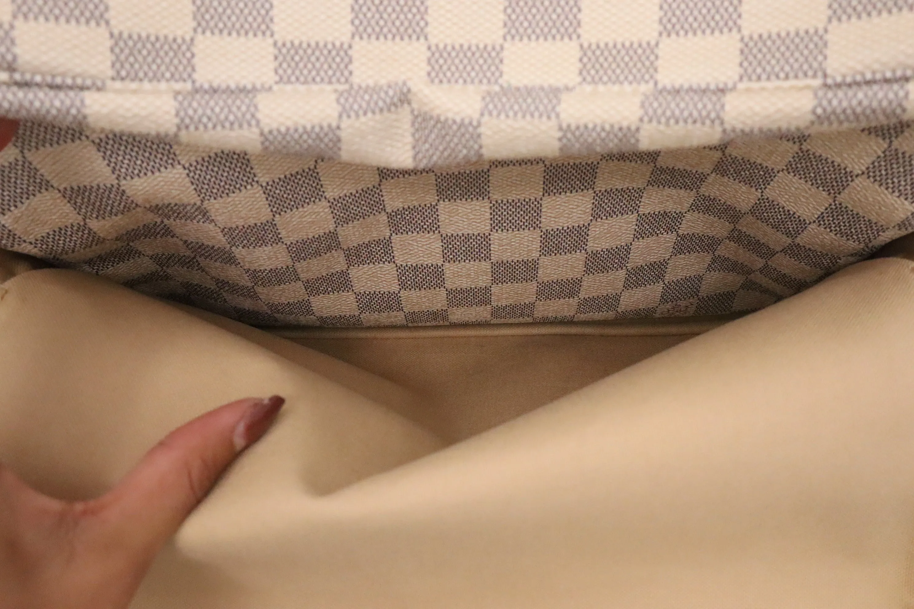 Louis Vuitton Naviglio in Damier Azur Canvas