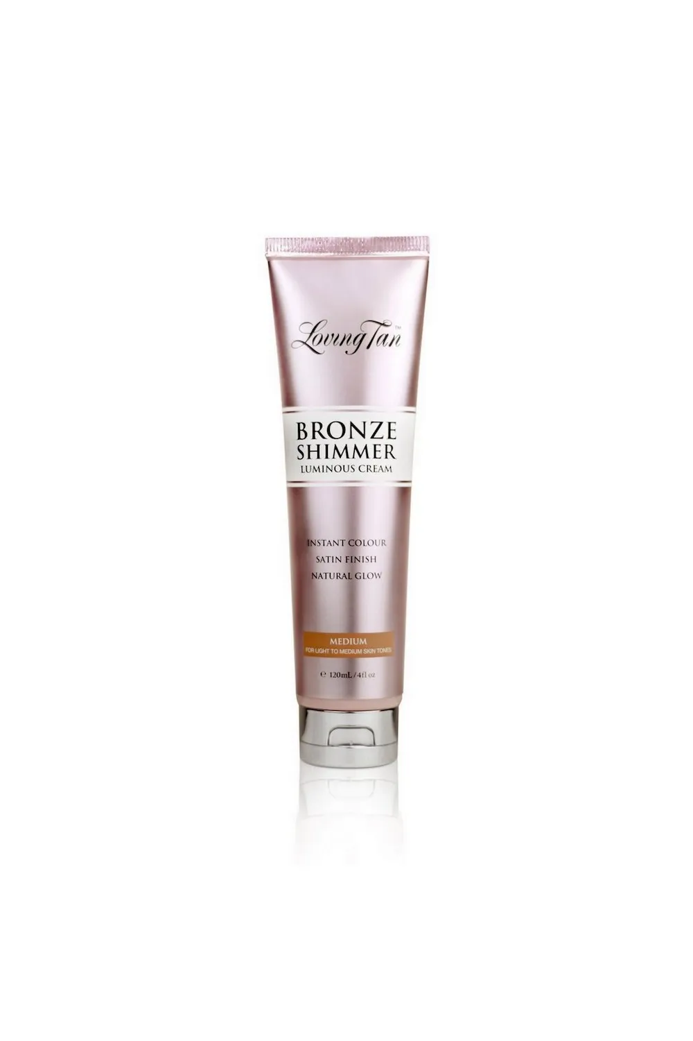 LOVING TAN Bronze Shimmer Luminous Cream Medium 120mL