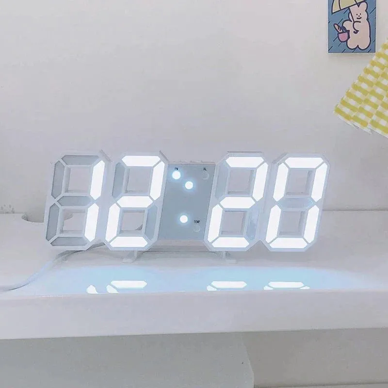 Luminous 3D LED Digital Clock